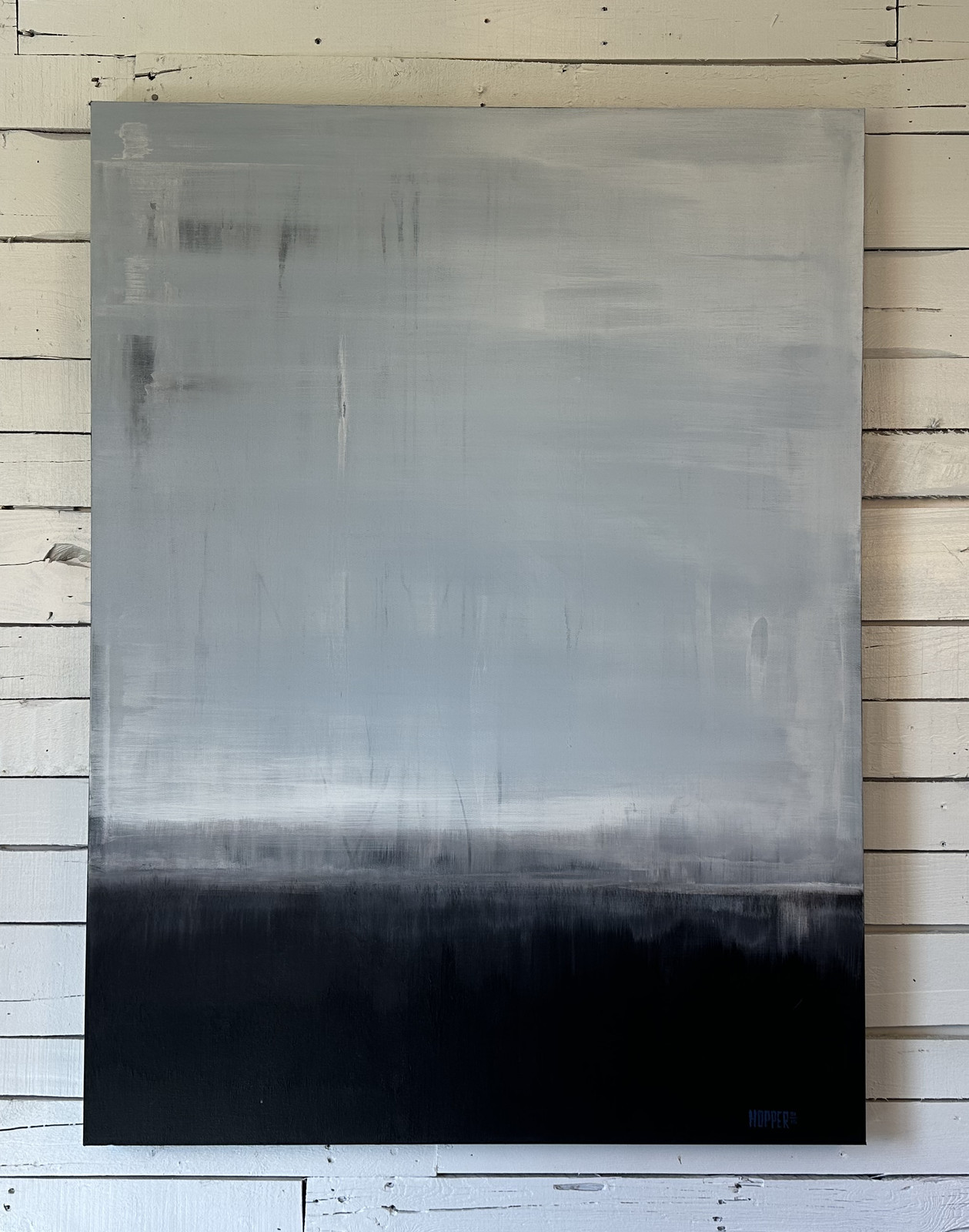 Haze No. 1, acrylic on canvas, 2015