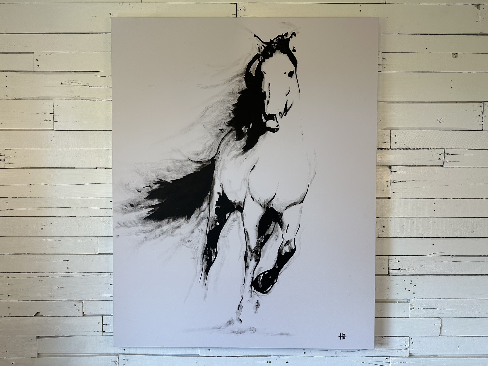 Running Free, photographed in place