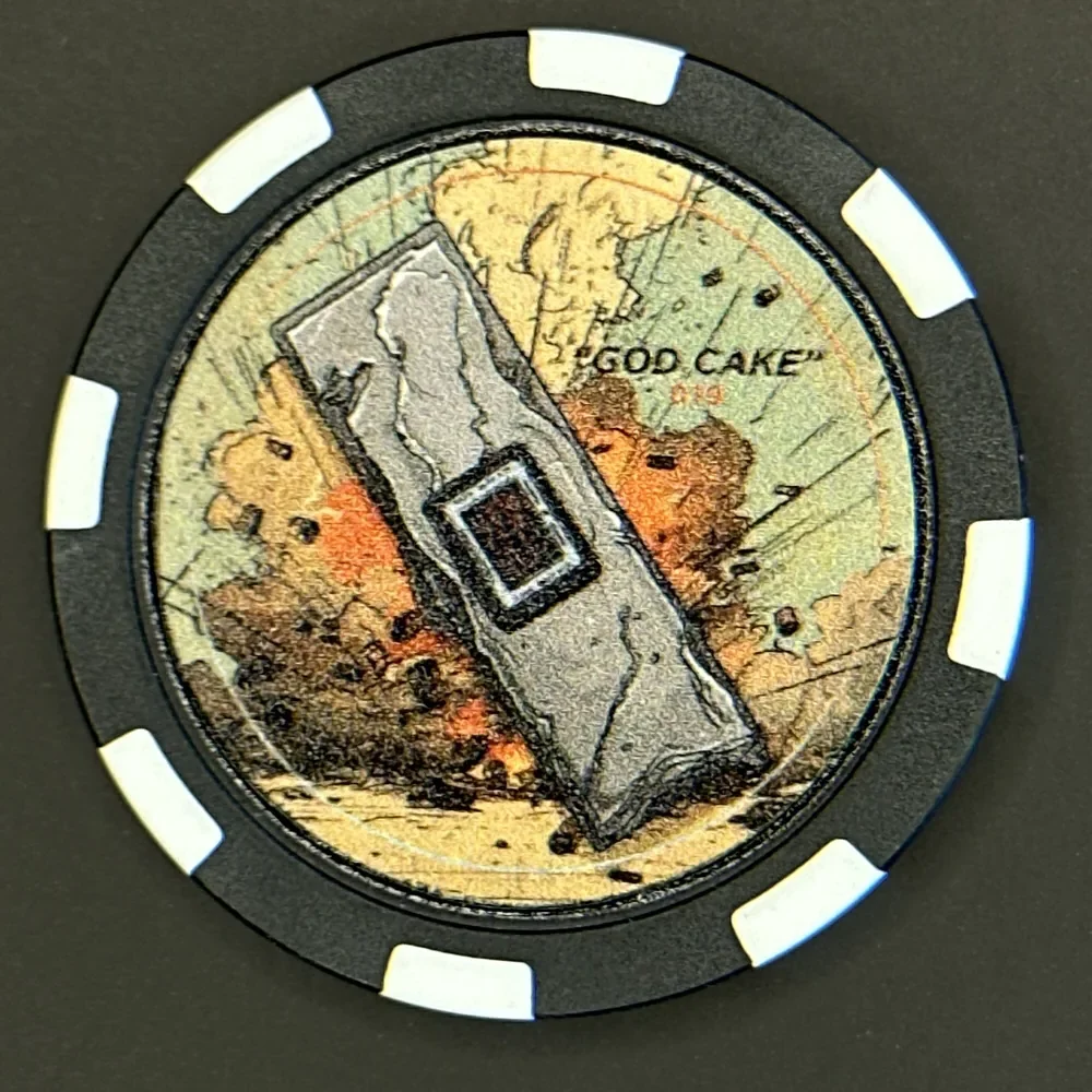 "God Cake", front